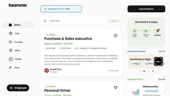 Kaamster Homepage Image